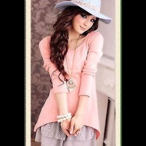 PINK LAYERED TUNIC