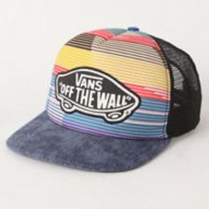 Vans denim trucker hat