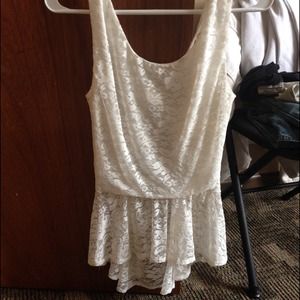 Lace tank top