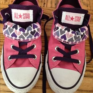 💗💜 Pink & Purple Converse Sneakers 6