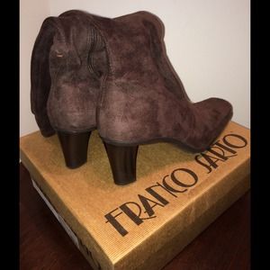 Women's Faux Suede High Boots, Size 9M