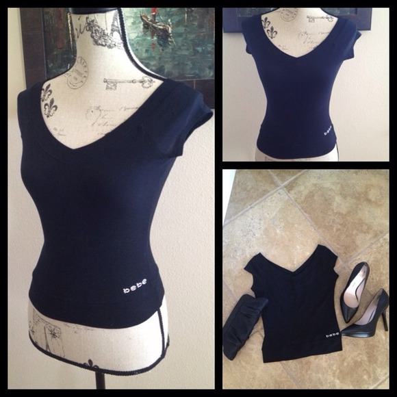 🎀Sold🎀 @forcinito1 Bebe Form-Fitting Blouse