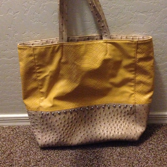 👛REDUCED👛 Big Buddha Yellow Handbag