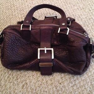 Michael Kors Purple Leather Purse