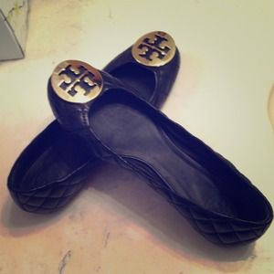 Tory Burch Quinn Quilted Leather Ballet Flats