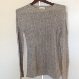Banana Republic gray alpaca sweater!