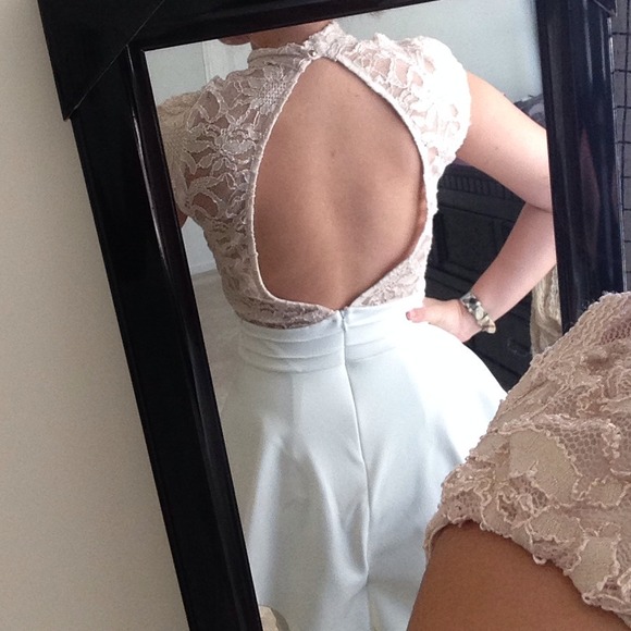 Backless, Lace top, peplum dress 👗💋😍 - Picture 2 of 4