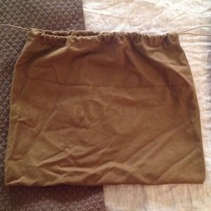 Authentic Gucci dust bag 16.5"x14"