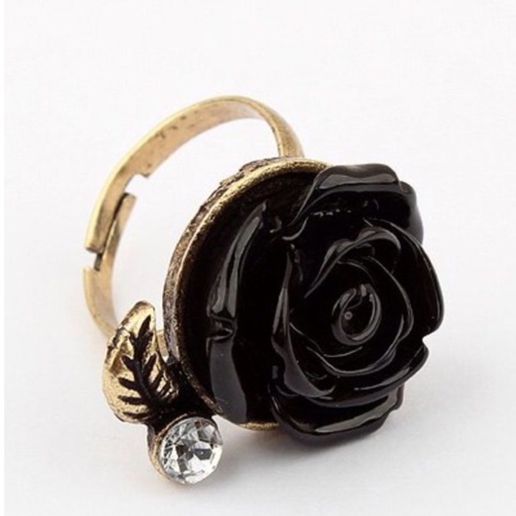 New Sexy Rhinestone Rose Lip Necklace