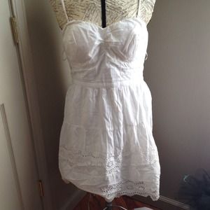 American Eagle white summer dress