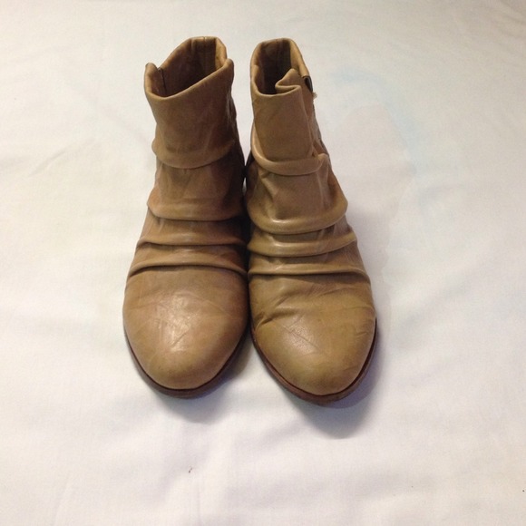 Leather boots