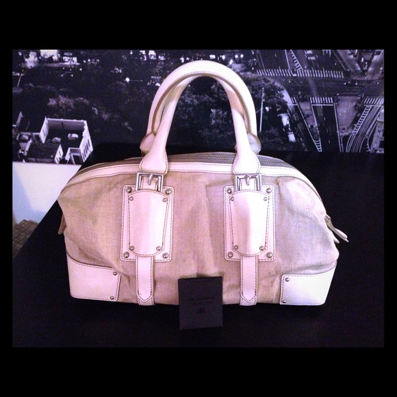 ⚡ Sale Banana republic satchel bag in off white