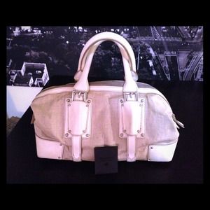 ⚡ Sale Banana republic satchel bag in off white