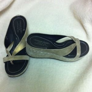 Donald J Pliner Wedge Sandals