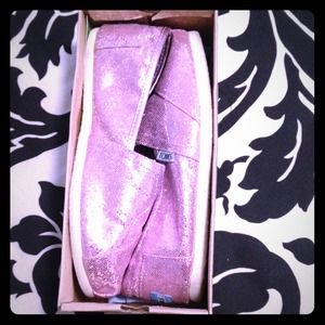 Pink Women's Glitters Toms