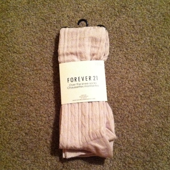 Over the knee high socks