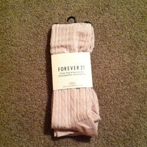 Over the knee high socks