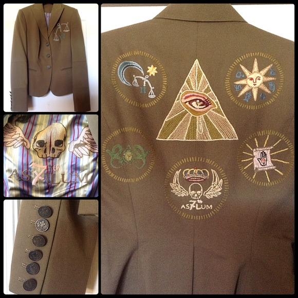 Asy7um Jackets & Blazers - MY BDAY SALE🎉 ASY7UM 🙏 Fate-Justice-Karma NWT