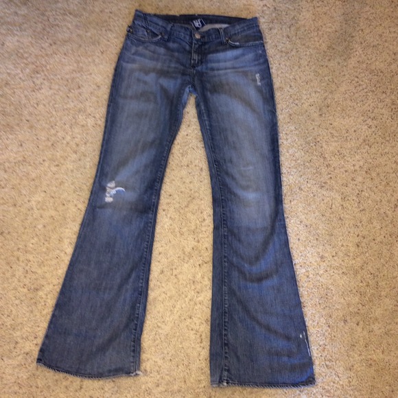 Crystal distressed Rock & Republic jeans