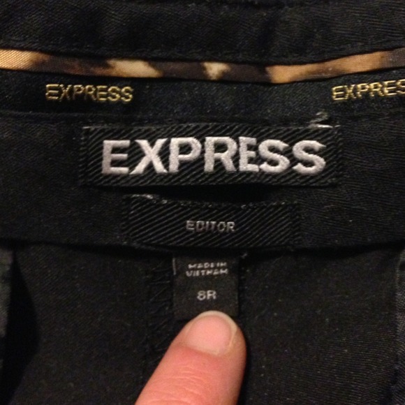 Express editor black pant