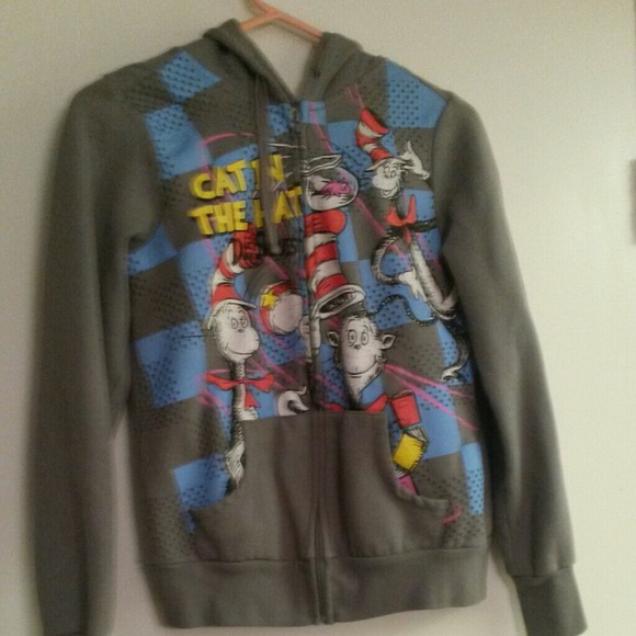 ☆REDUCED☆ Dr. Suess Cat n the hat hoodie!!