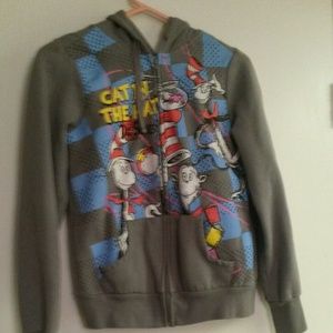 ☆REDUCED☆ Dr. Suess Cat n the hat hoodie!!
