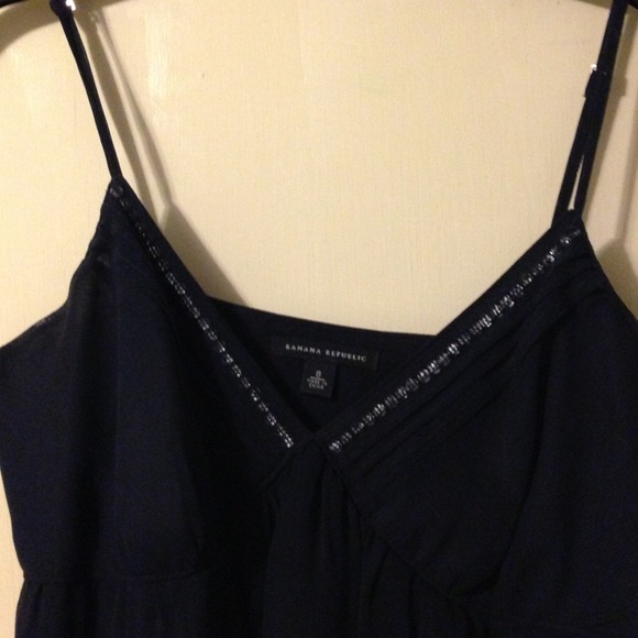 Banana republic silk empire cut blouse