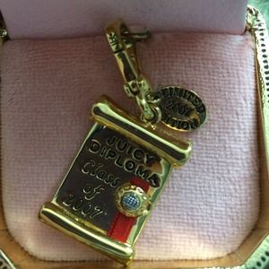 Juicy couture diploma charm