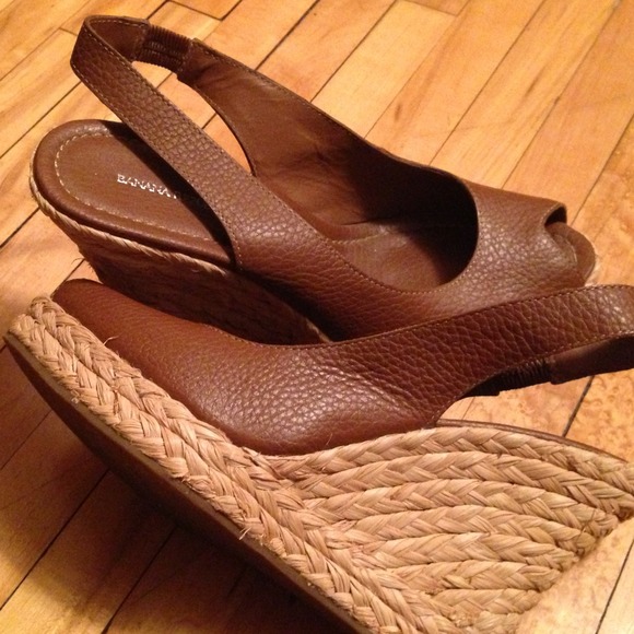 Banana republic espadrille wedges