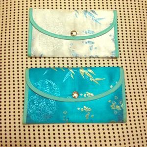 Asian silk wallets bundle