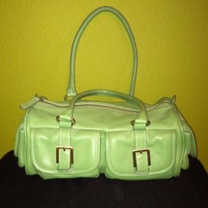 Light Green Leather Purse