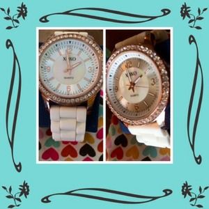 NWOT XOXO watch and ring bundle