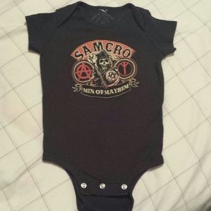 SONS Of ANARCHY baby onsie