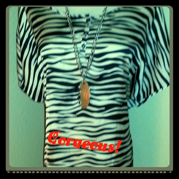 Sold in Bundle!!! Zebra dress shirt