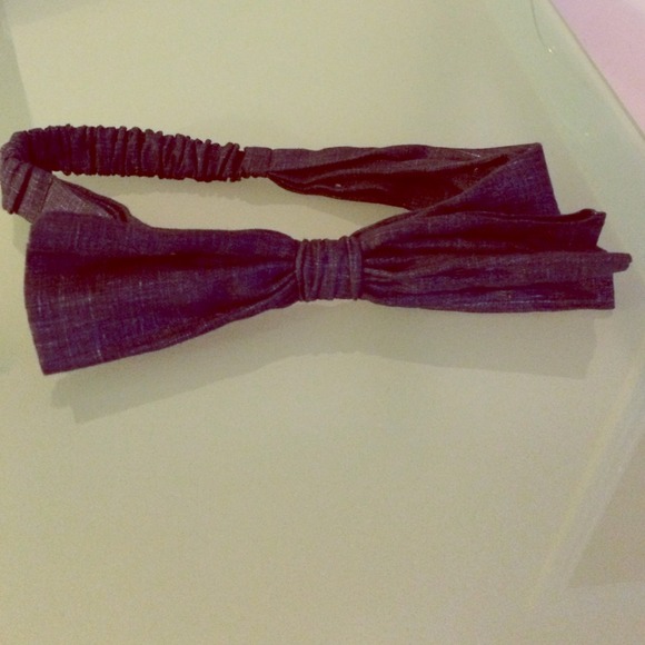 Eugenia Kim denim bow headband