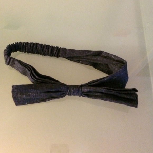 Eugenia Kim denim bow headband