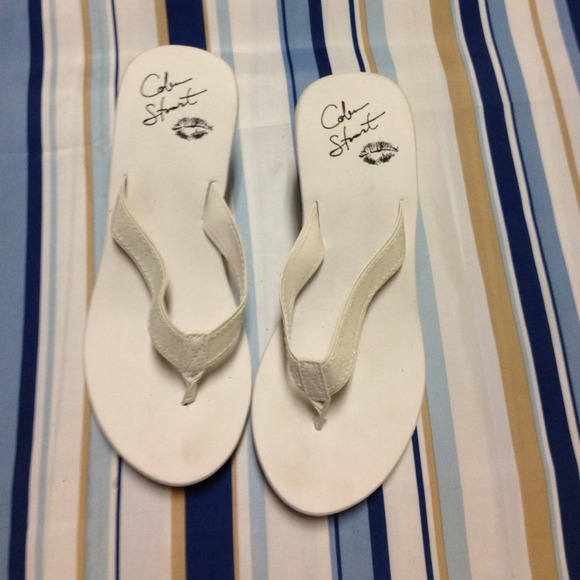 New - C.Stewart White Wedges