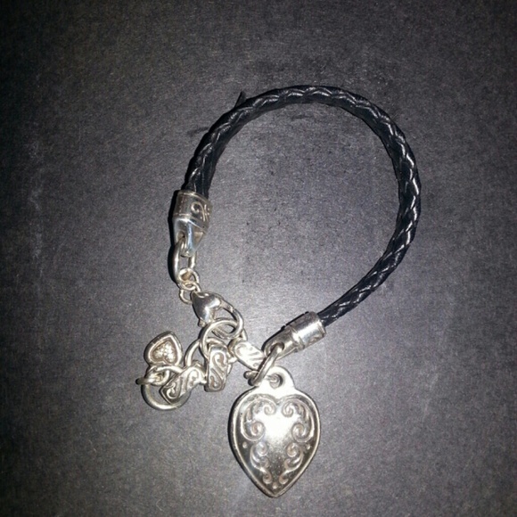 Heart charm bracelet