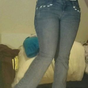 Heart jeans