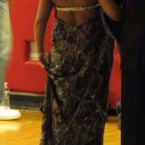 CAMO prom dress!!!!