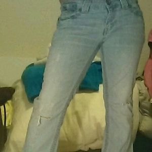 Aeropostale ripped jeans