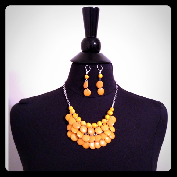 Charming Style Yellow Necklace