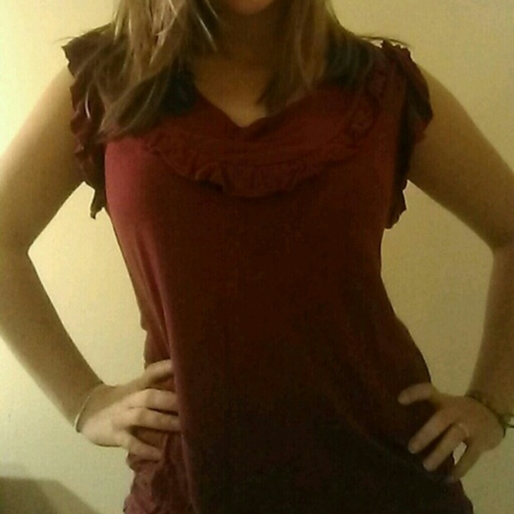 Ruffled top