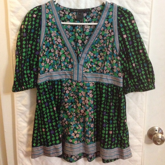 Marc Jacob floral printed top
