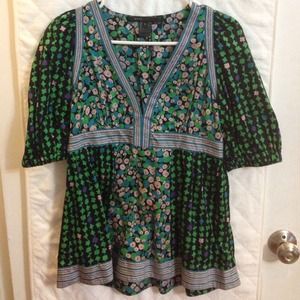 Marc Jacob floral printed top