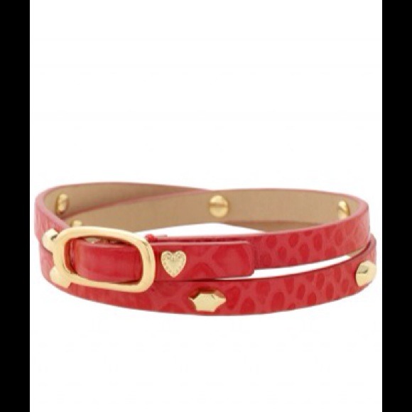 Stella and Dot Hudson Leather wrap bracelet - Picture 2 of 2