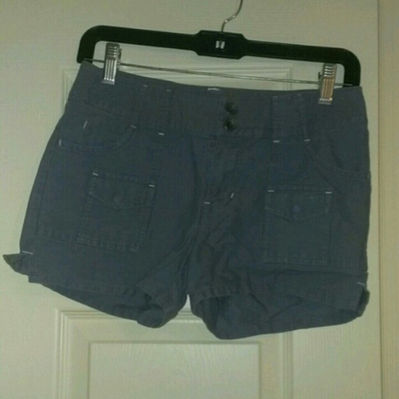Blue shorts