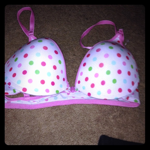 Polka Dotted Bra