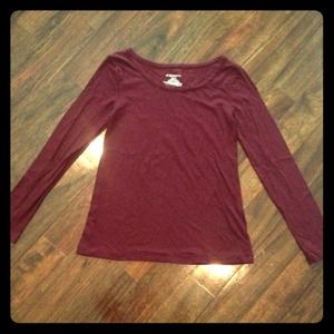 Xhilaration burgundy top