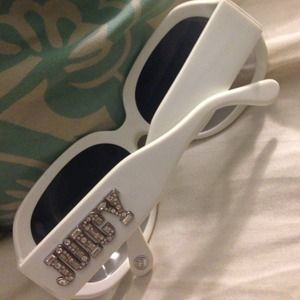 Juicy Couture White sunglasses